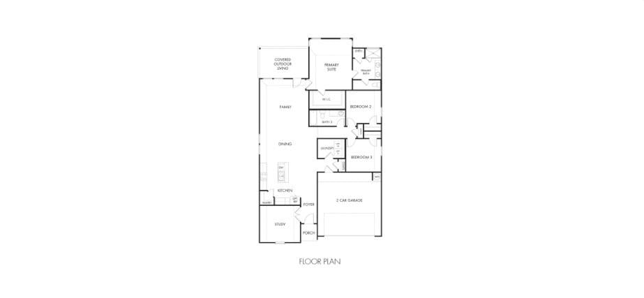Living area at 345 Callahan Loop - Colony at Cole Springs, Buda, TX