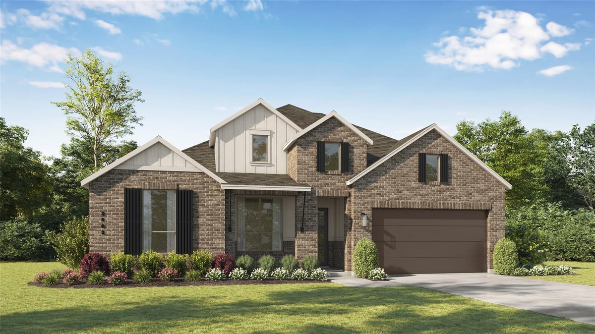 View 346 Tumbling Creek Run in 6 Creeks at Waterridge 346 Tumbling Creek Run - front exterior - Luxury home in 6 Creeks at Waterridge, Kyle, TX