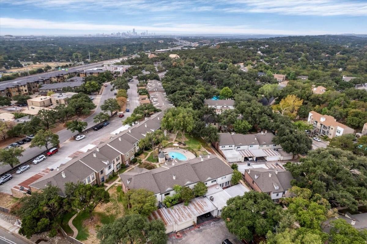 View 3463 North Hills Dr in North Hills Club Twnhs 3463 North Hills Dr - front exterior - Luxury home in North Hills Club Twnhs, Austin, TX