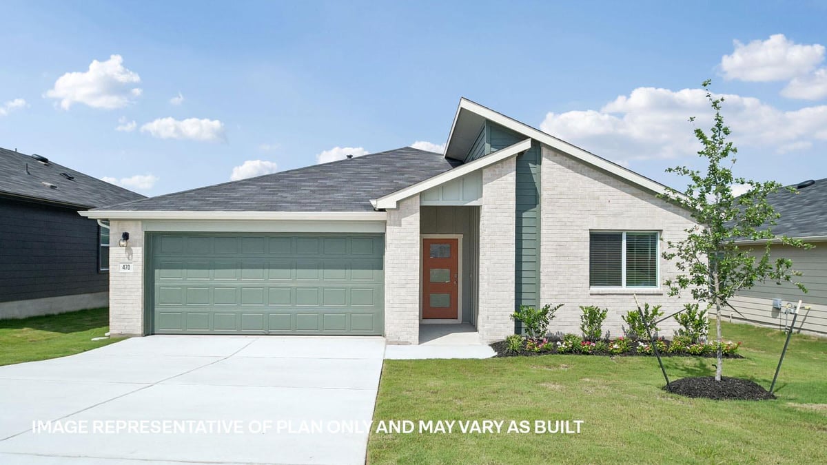View 349 Mountain Pea RD in SOUTHGROVE 349 Mountain Pea RD - front exterior - Luxury home in SOUTHGROVE, Kyle, TX