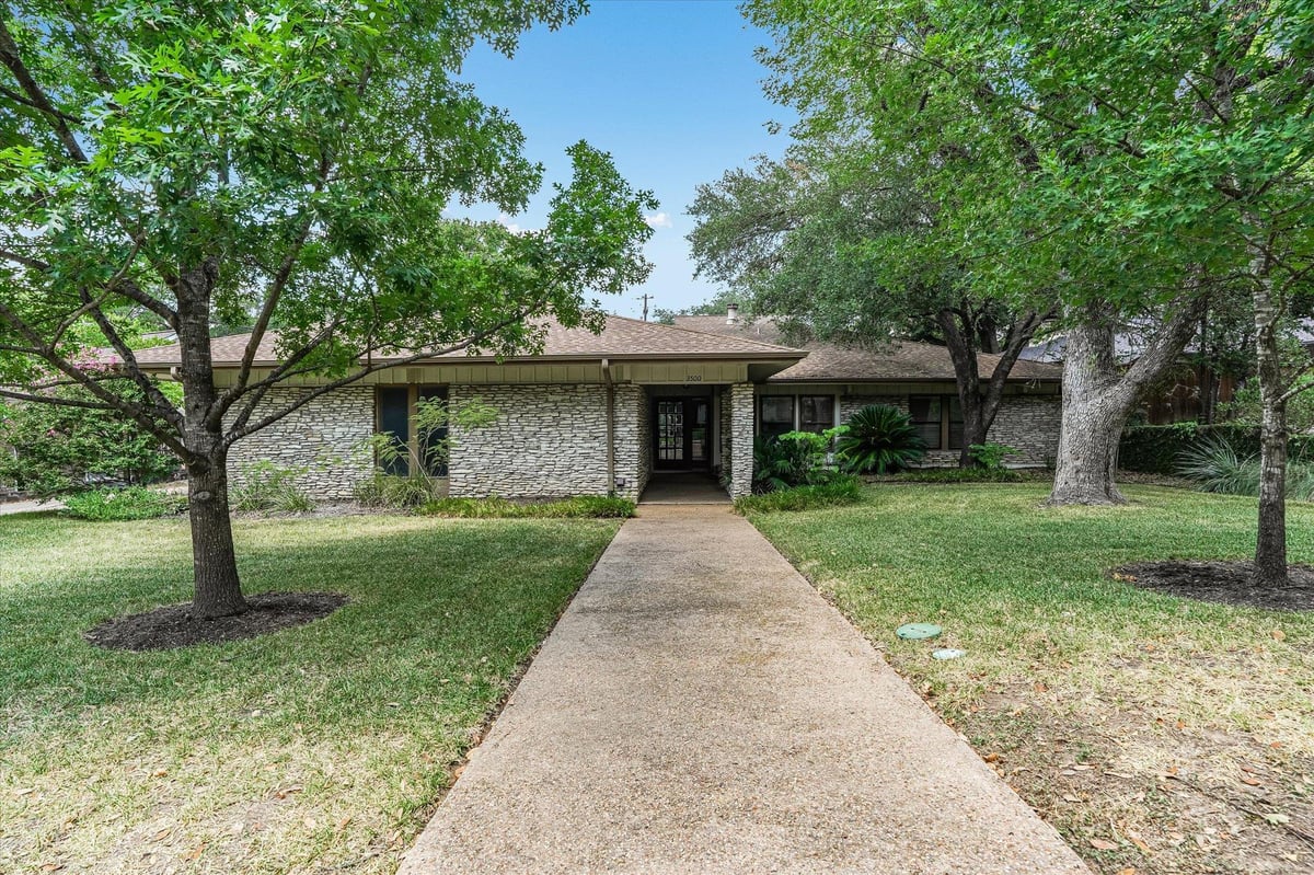 View 3500 Taylors DR in Brown Herman Add 02 Sec 01 3500 Taylors DR - front exterior - Luxury home in Brown Herman Add 02 Sec 01, Austin, TX