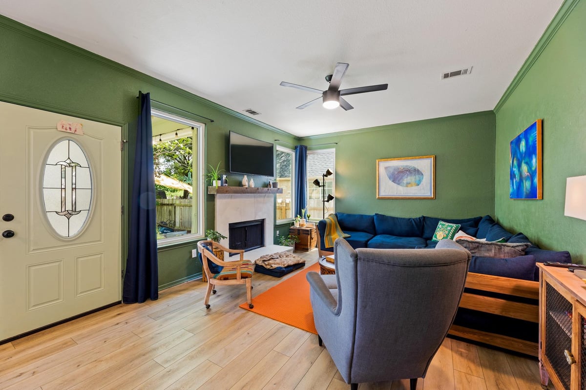 Primary bedroom at 3503 ASHMERE Loop - 4 bed 2 bath home