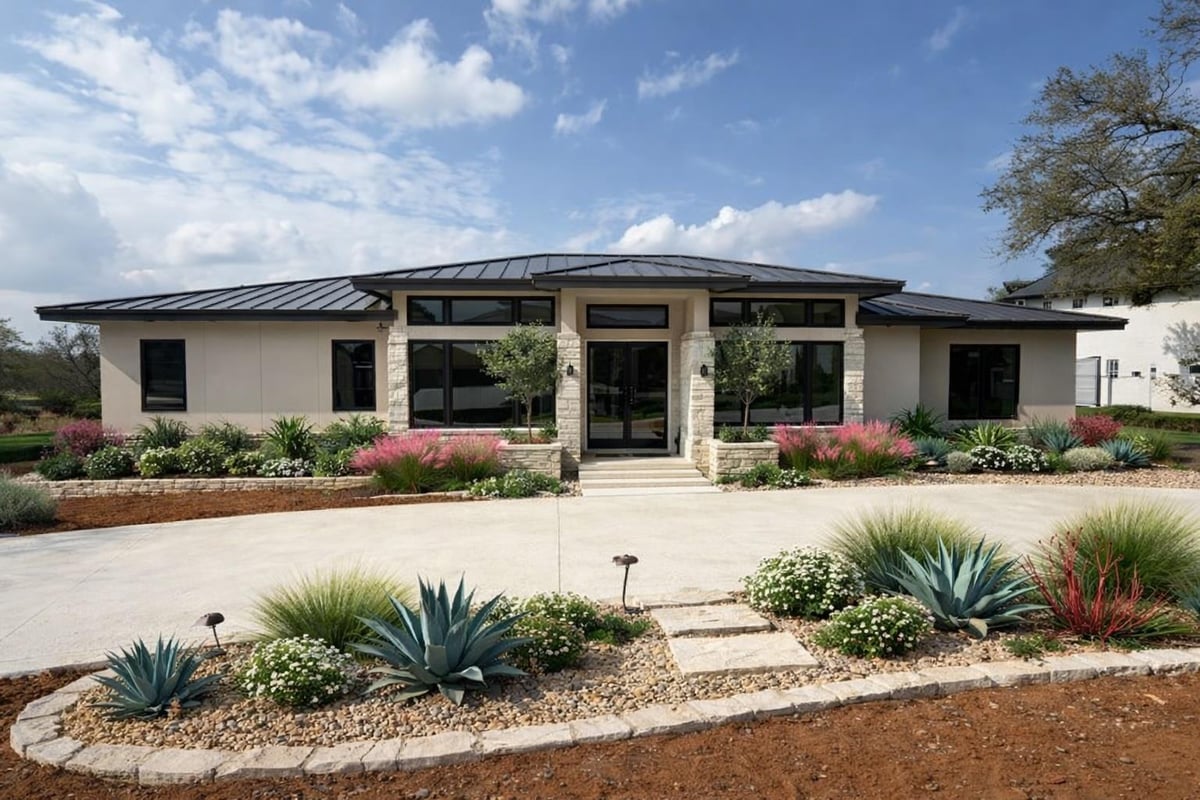 View 3504 Bay West Blvd in Applehead West 3504 Bay West Blvd - front exterior - Luxury home in Applehead West, Horseshoe Bay, TX