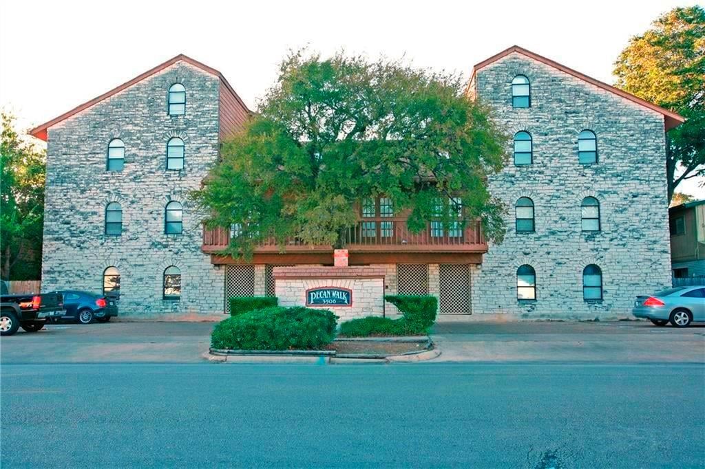 View 3506 Speedway ST Unit #301 in PECAN WALK CONDOMINIUMS THE 3506 Speedway ST Unit #301 - front exterior - Luxury home in PECAN WALK CONDOMINIUMS THE, Austin, TX