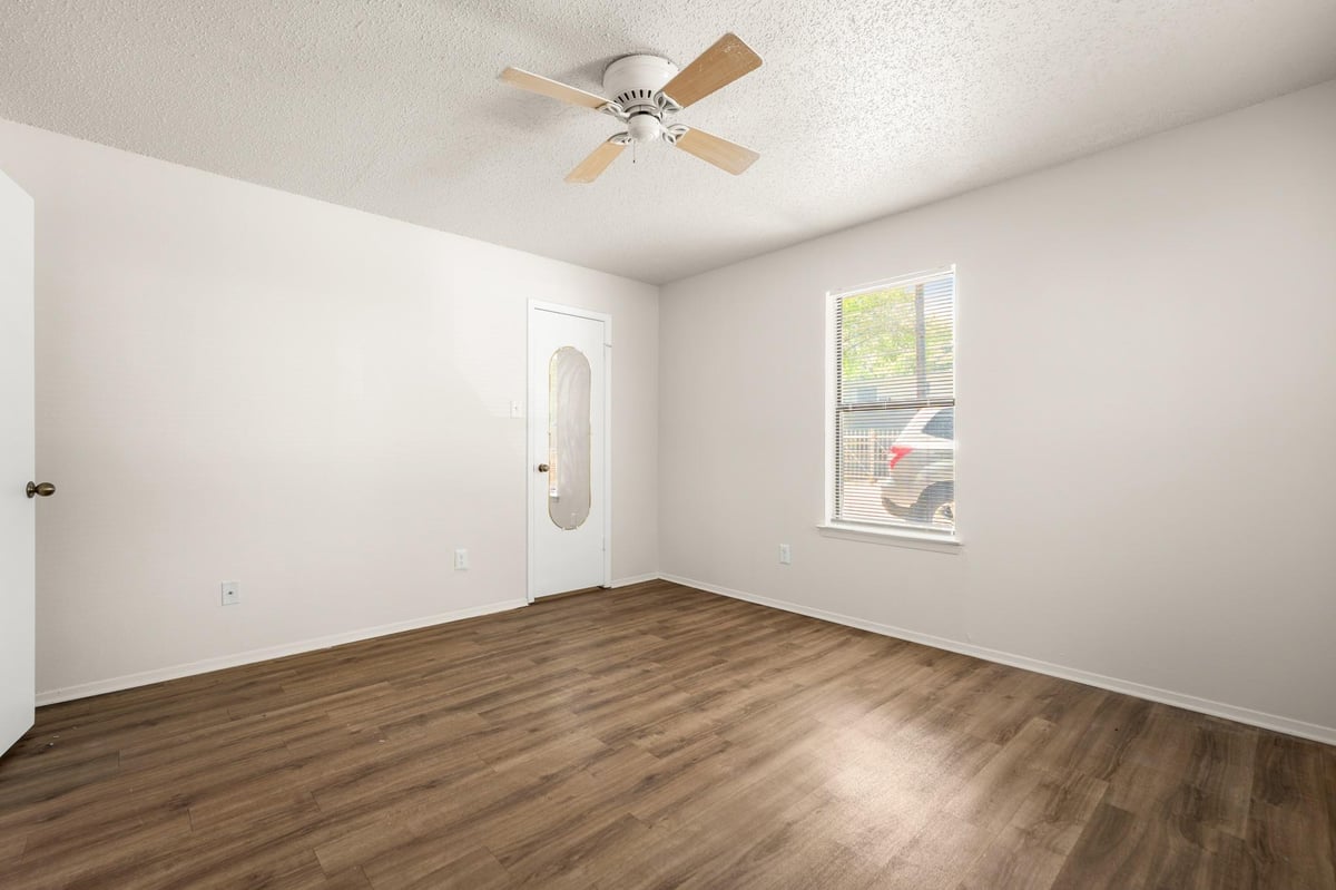 Living area at 3506 Speedway Unit #104 - 1 bed 1 bath home