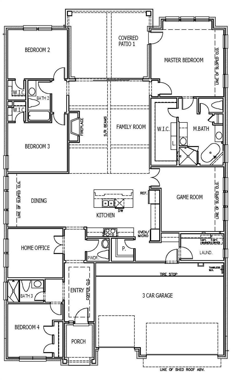 Living area at 3512 Emerald Lake Path - 4 bed 3 bath home