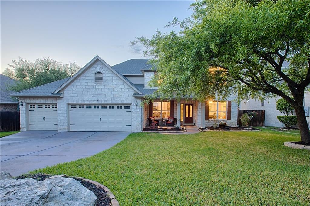 View 3525 Grimes Ranch Rd in Steiner Ranch 3525 Grimes Ranch Rd - front exterior - Luxury home in Steiner Ranch, Austin, TX