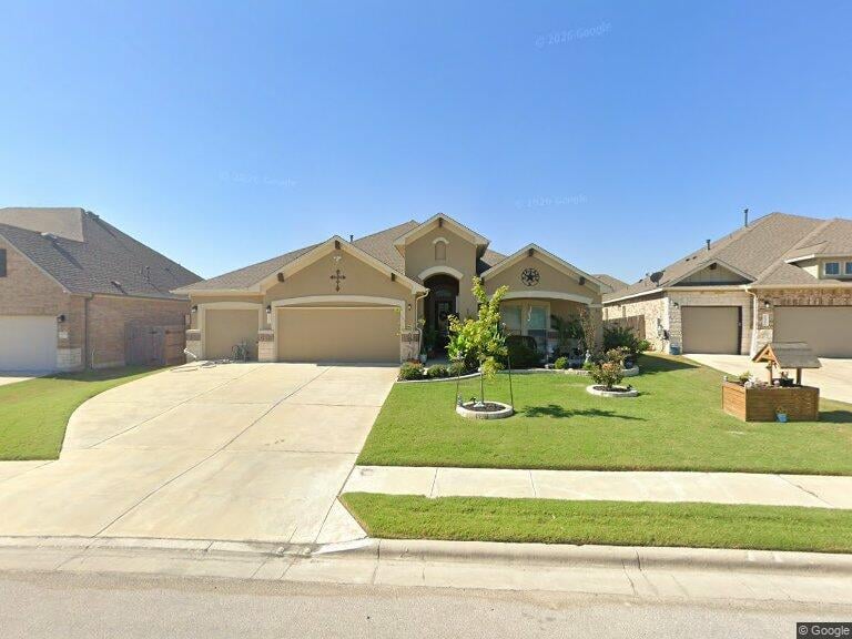 View 3525 Tree Swallow Way in Park/Blackhawk Iii Sec 2 3525 Tree Swallow Way - front exterior - Luxury home in Park/Blackhawk Iii Sec 2, Pflugerville, TX