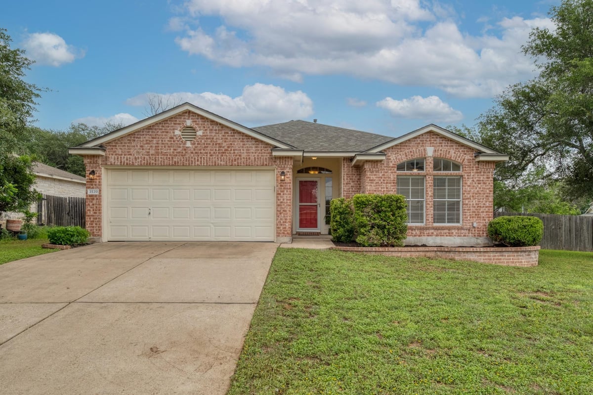 View 3539 Rock Shelf Ln in Preserve At Stone Oak Ph 1 Sec 4 3539 Rock Shelf Ln - front exterior - Luxury home in Preserve At Stone Oak Ph 1 Sec 4, Round Rock, TX