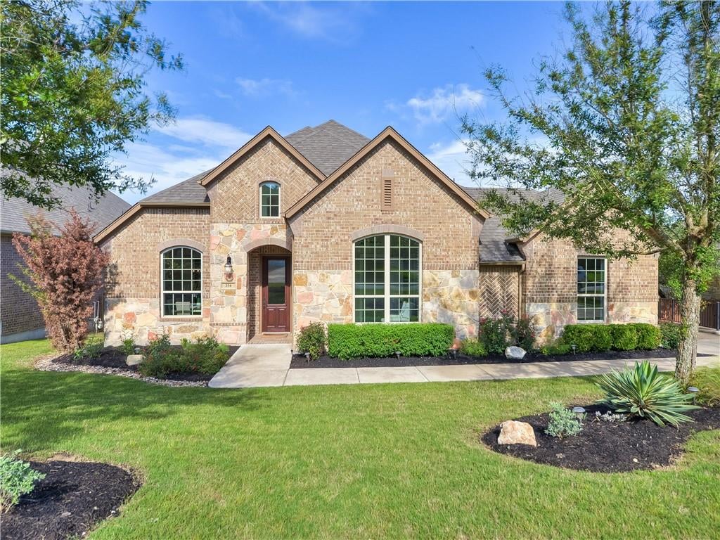 View 354 Mirafield Ln in Belterra Ph 4 Sec 14 354 Mirafield Ln - front exterior - Luxury home in Belterra Ph 4 Sec 14, Austin, TX