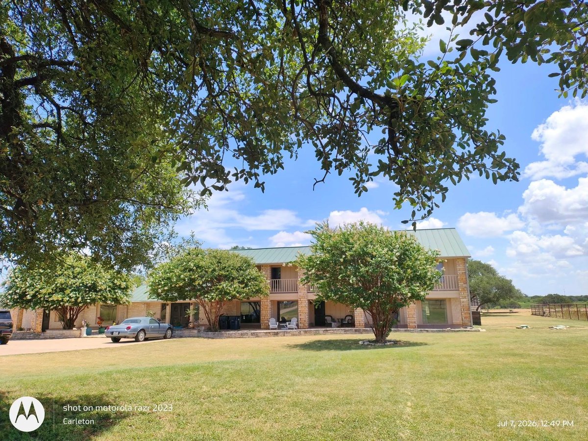 View 3550 County Road 245 in 0 3550 County Road 245 - front exterior - Luxury home in 0, Florence, TX