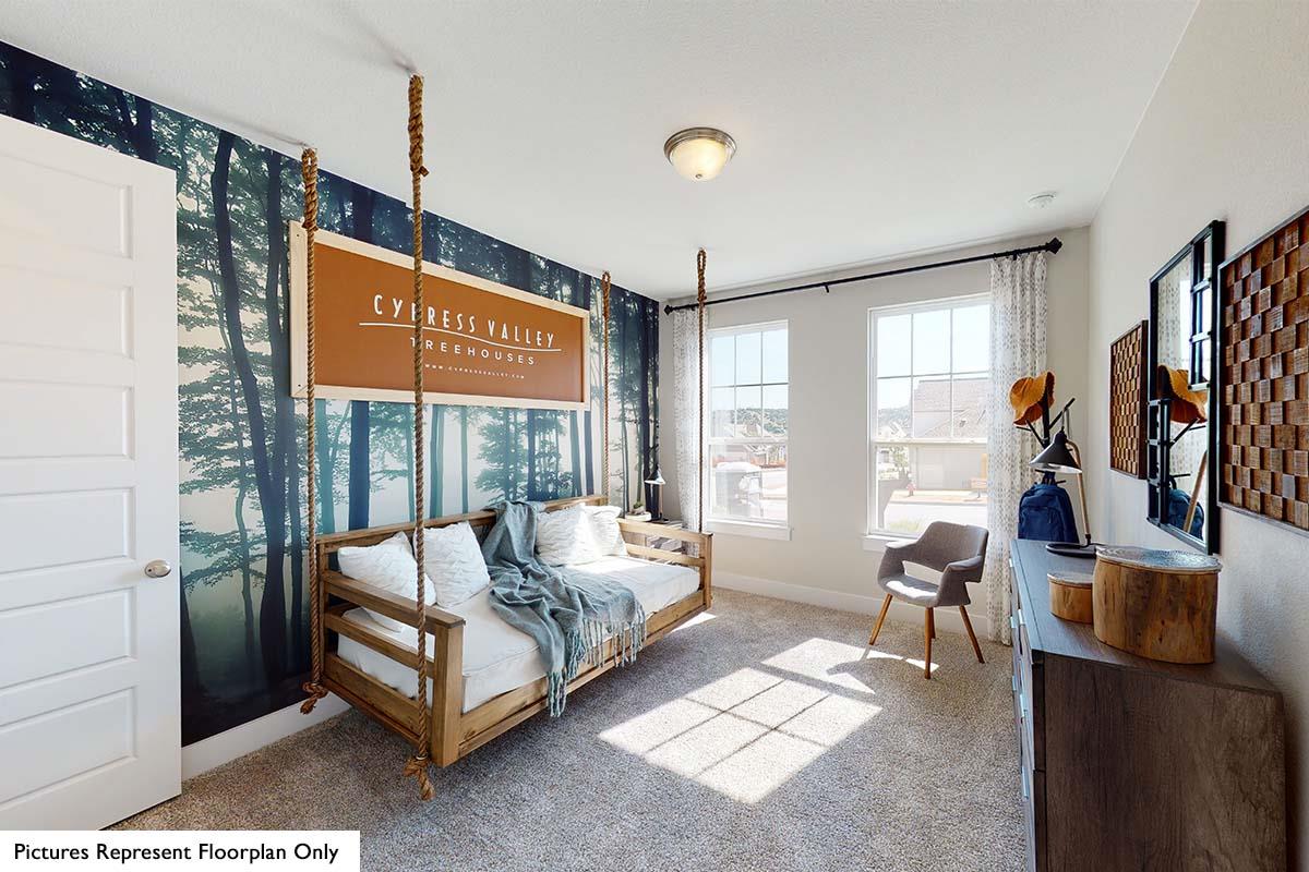 Primary bedroom at 356 Ridgewell Loop - 4 bed 3 bath home