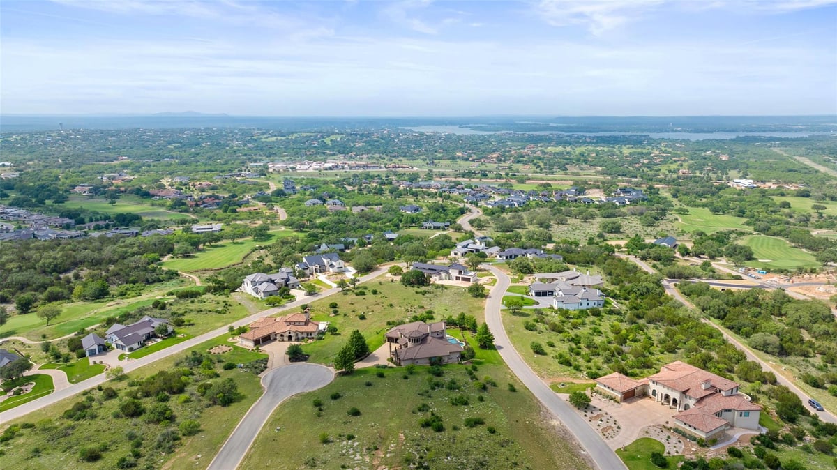 36 Feathergrass - front exterior - Luxury lot in Summit Rock, Horseshoe Bay, TX