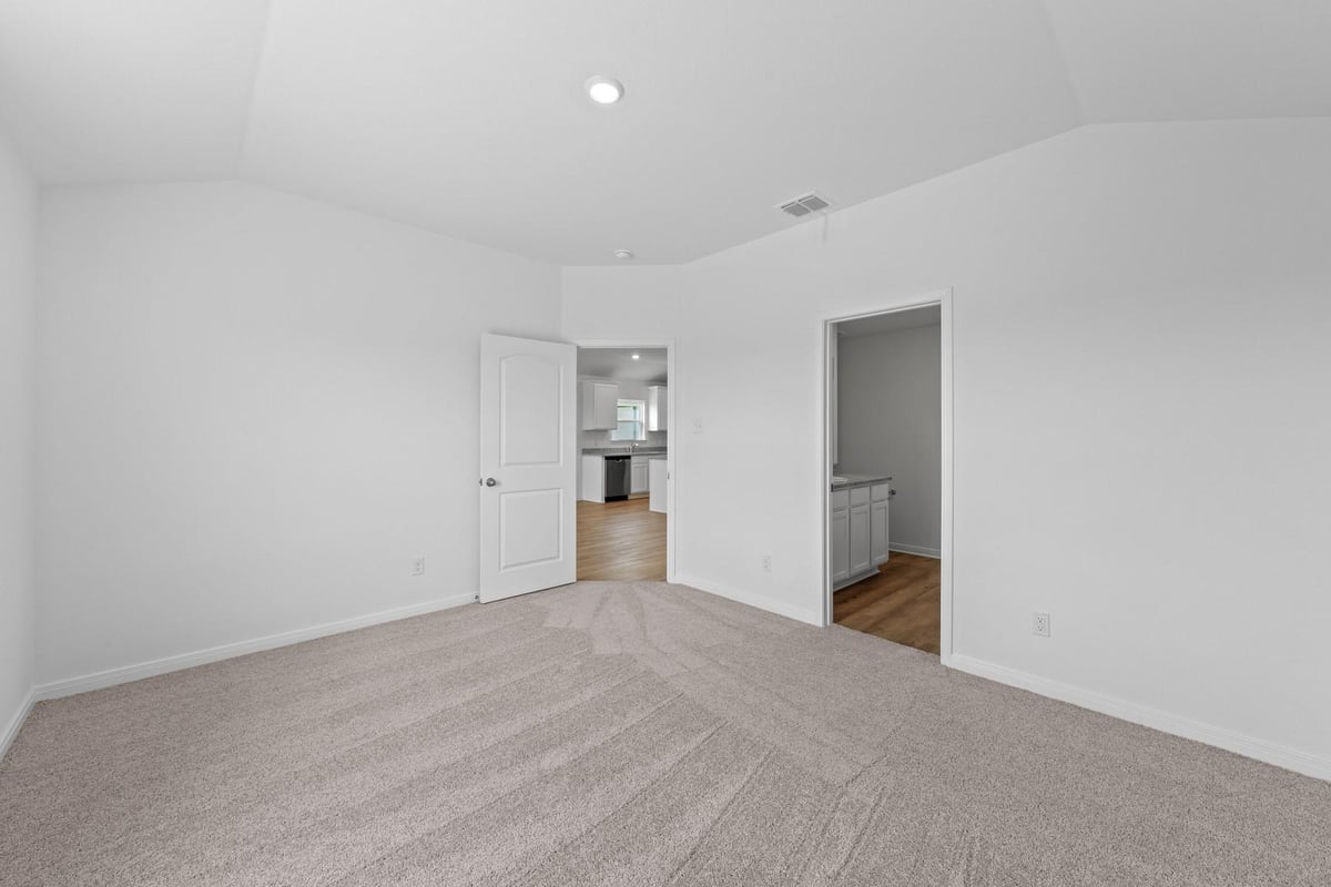 Primary bedroom at 360  Low Pasture Trl - 3 bed 2 bath home
