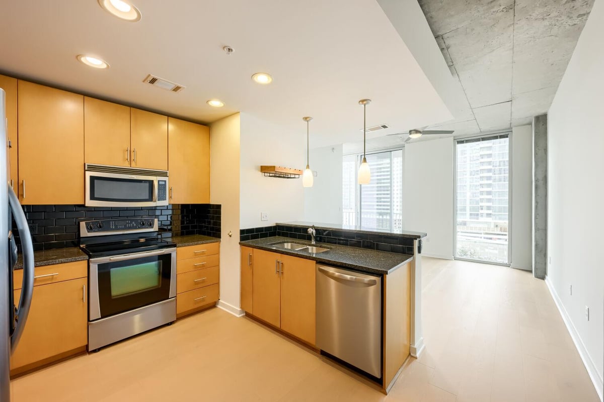 View 360 Nueces ST Unit #1208 in Residential Condo Amd 360 (The 360 Tower) 360 Nueces ST Unit #1208 - front exterior - Luxury home in Residential Condo Amd 360 (The 360 Tower), Austin, TX