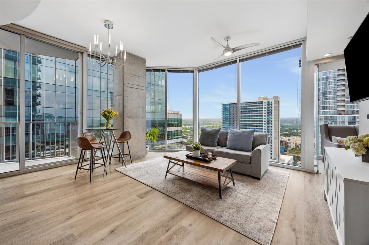 Bathroom at 360 Nueces St Unit #2302 - 2 bed 2 bath home