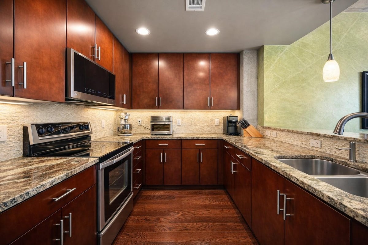 Bathroom at 360 Nueces St Unit #2509 - 2 bed 2 bath home
