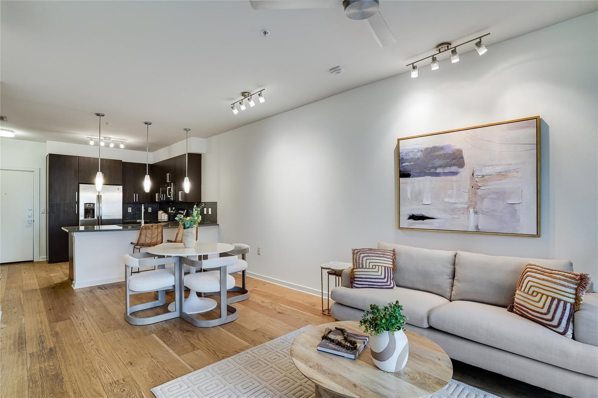 3600 S Lamar Blvd Unit #115 - front exterior - Luxury home in Greenview On Barton Creek Condo, Austin, TX