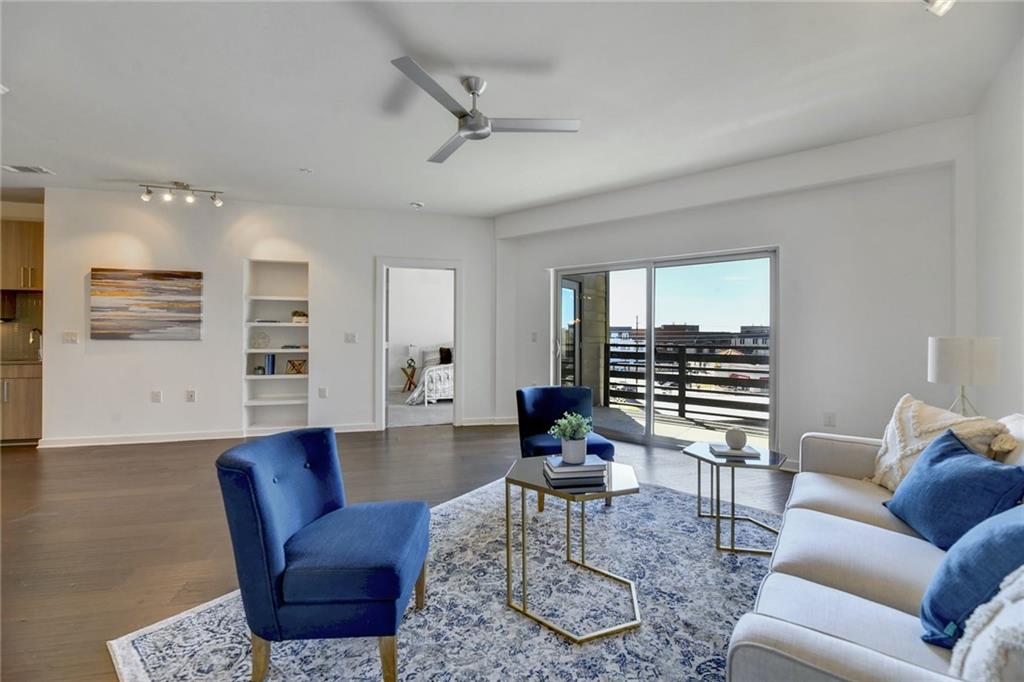 View 3600 S LAMAR Blvd Unit #410 in Greenview on Barton Creek 3600 S LAMAR Blvd Unit #410 - front exterior - Luxury home in Greenview on Barton Creek, Austin, TX