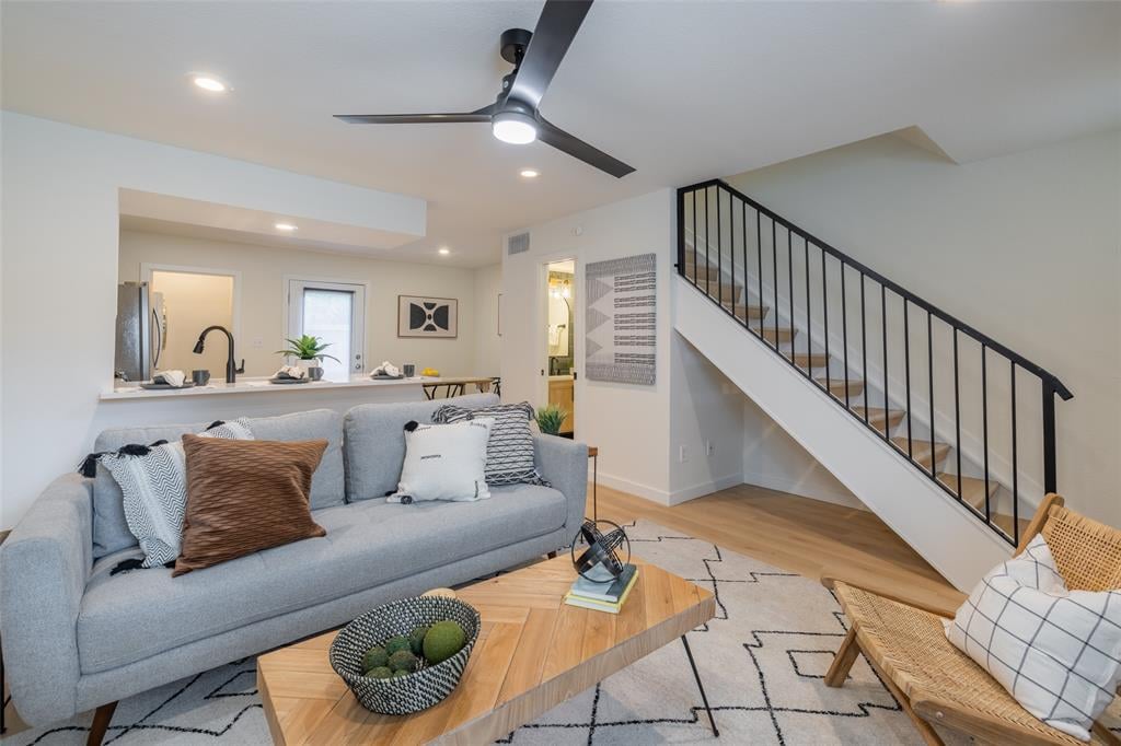 View 3601 Menchaca RD Unit #102 in Sanctuary 3601 Menchaca RD Unit #102 - front exterior - Luxury home in Sanctuary, Austin, TX