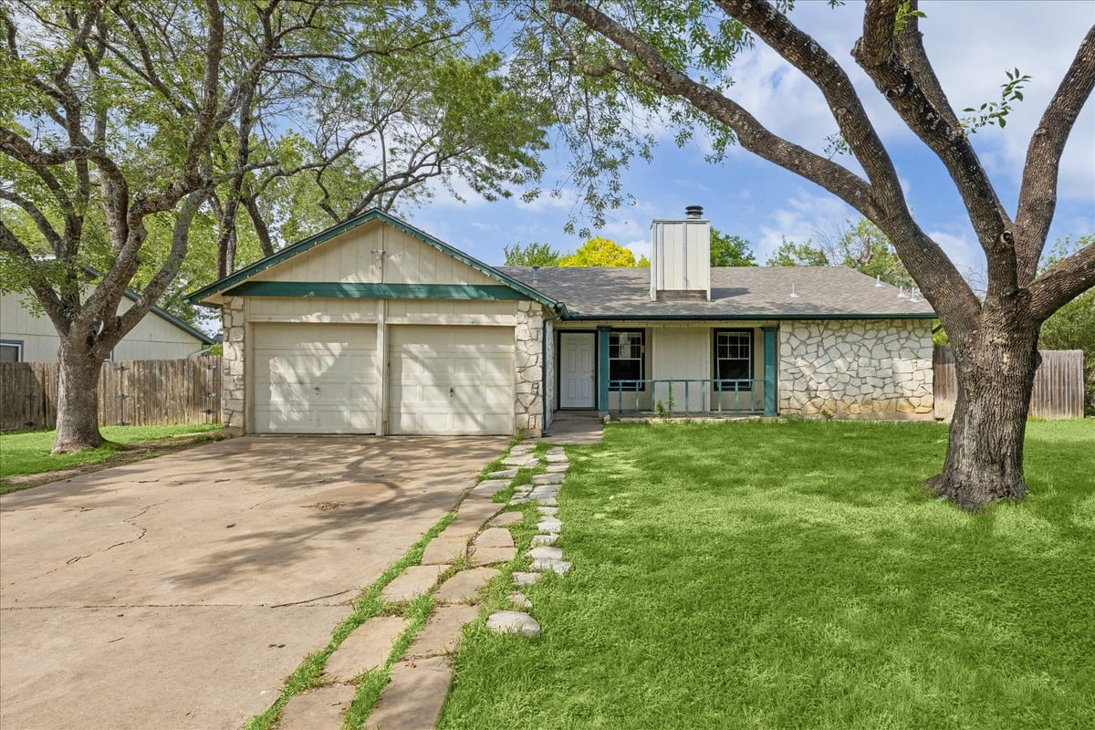 3602 Counselor Dr - front exterior - Luxury home in Maple Run Sec 02-A, Austin, TX