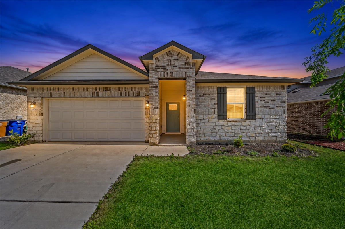 View 3602 Overlord LN in Pioneer Xing East Sec 19 3602 Overlord LN - front exterior - Luxury home in Pioneer Xing East Sec 19, Austin, TX
