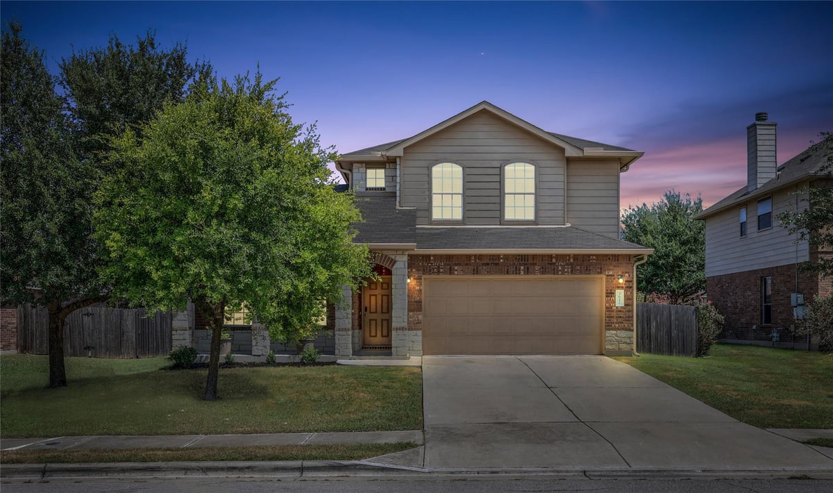 View 3612 Raven Caw Pass in Park At Blackhawk Vi Sec 1 The 3612 Raven Caw Pass - property photo 1 - Luxury home in Park At Blackhawk Vi Sec 1 The, Pflugerville, TX