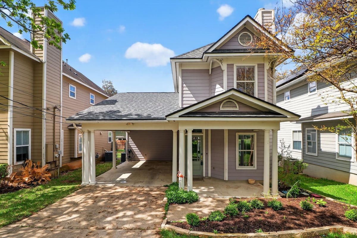 View 3614 S 2nd St in Victorian Oaks 3614 S 2nd St - front exterior - Luxury home in Victorian Oaks, Austin, TX