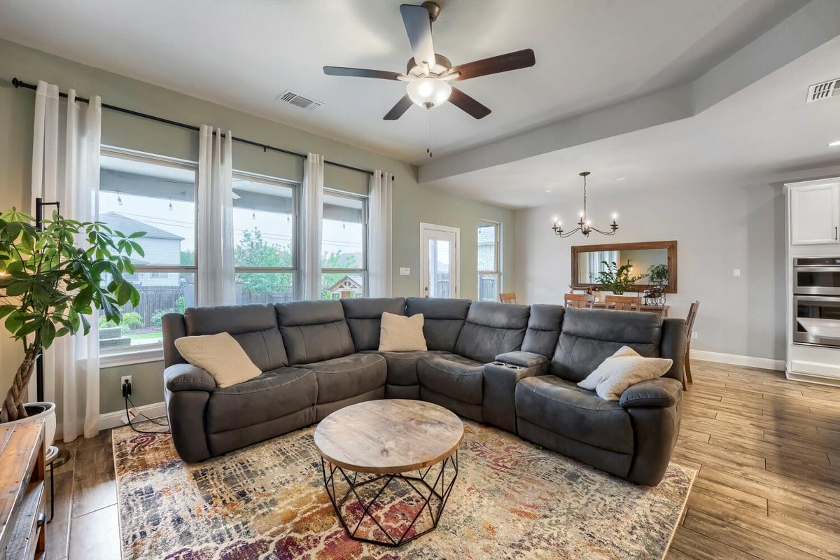 Primary bedroom at 3614 Thunian Pass - 4 bed 3 bath home