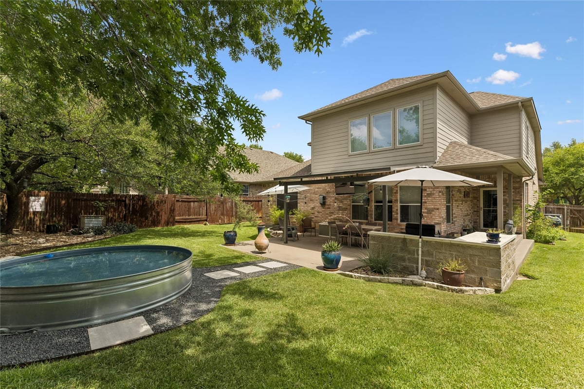 View 3635 Pine Needle CIR in Village At Mayfield Ranch Ph 2 3635 Pine Needle CIR - front exterior - Luxury home in Village At Mayfield Ranch Ph 2, Round Rock, TX
