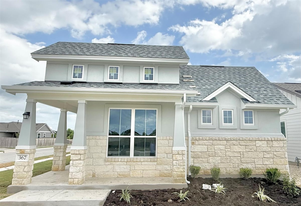 View 367 Porter Country PKWY in Porter Country 367 Porter Country PKWY - front exterior - Luxury home in Porter Country, Buda, TX