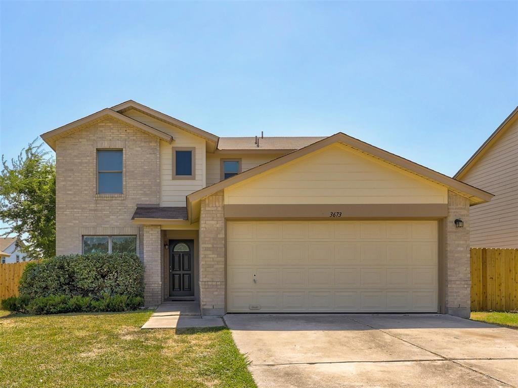 View 3673 Texana Loop in Lakeside Sub 3673 Texana Loop - front exterior - Luxury home in Lakeside Sub, Round Rock, TX