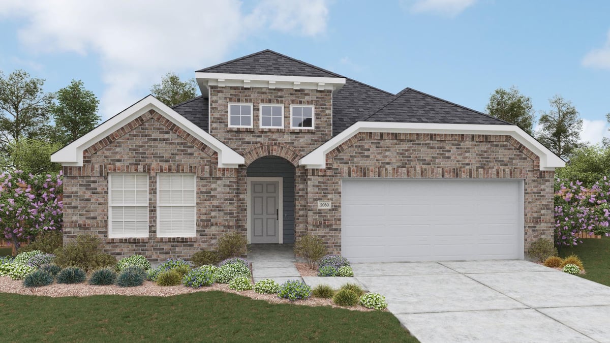 View 369 Mustang BND in Opal Ranch 369 Mustang BND - front exterior - Luxury home in Opal Ranch, Kyle, TX