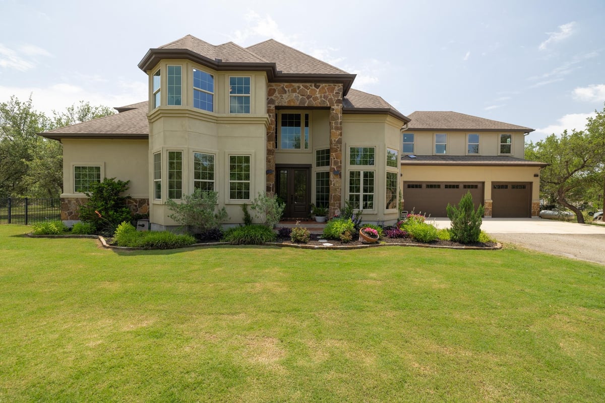 View 3696 County Road 207 in None 3696 County Road 207 - front exterior - Luxury home in None, Liberty Hill, TX