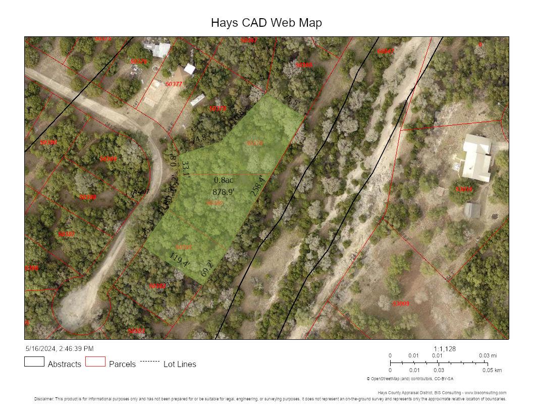 View 37 Heathrow Ln in Woodcreek Sec 12 37 Heathrow Ln - front exterior - Luxury lot in Woodcreek Sec 12, Wimberley, TX