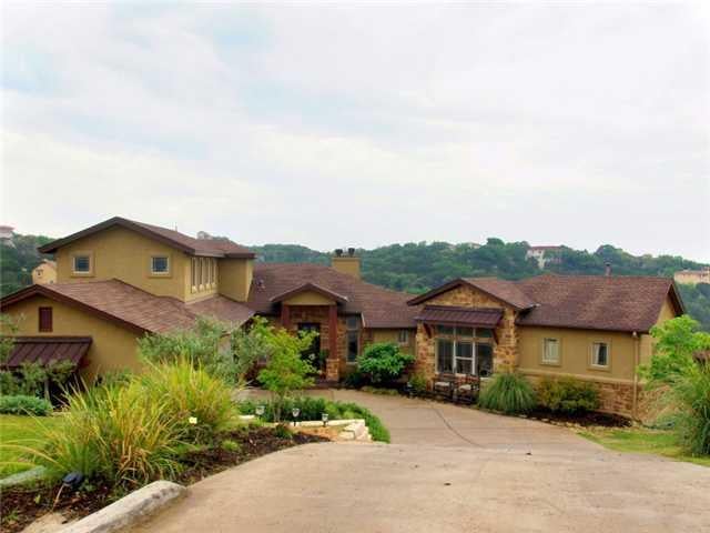 View 3700 Lagood DR in River Place 3700 Lagood DR - front exterior - Luxury home in River Place, Austin, TX
