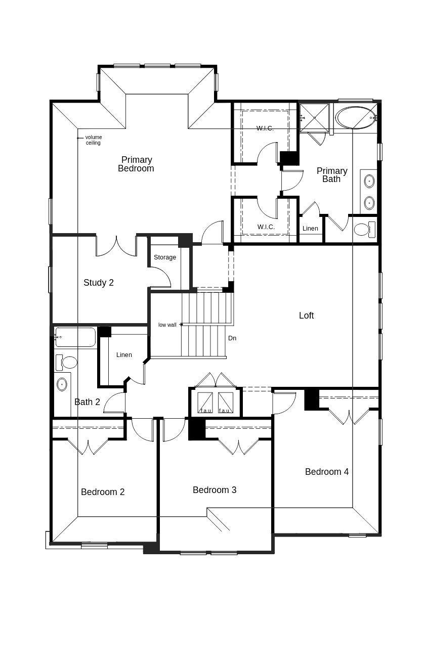 Primary bedroom at 3701 Campora Ln - 5 bed 3 bath home