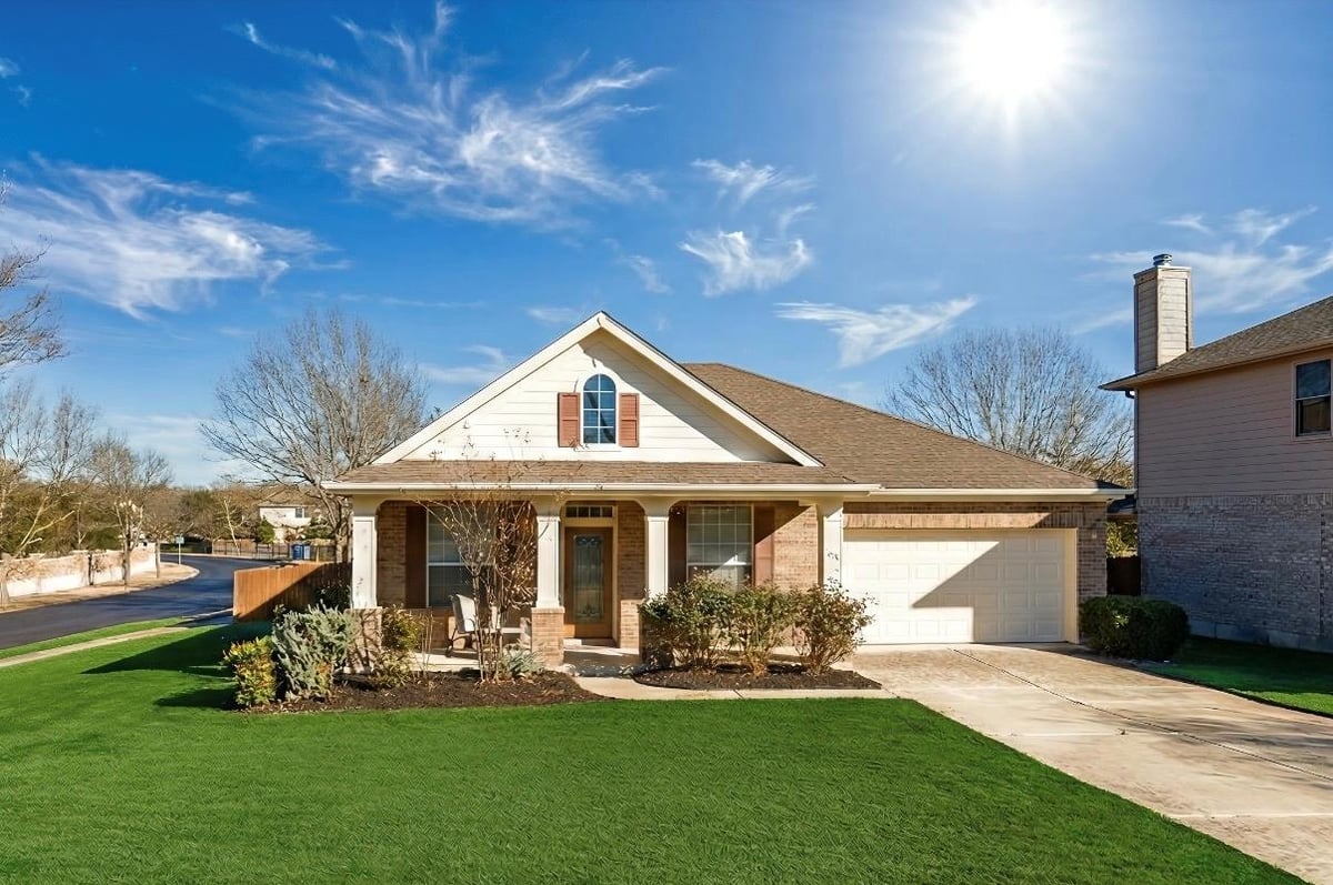 View 3701 Harvey Penick Cv in Forest Creek Sec 17 3701 Harvey Penick Cv - front exterior - Luxury home in Forest Creek Sec 17, Round Rock, TX