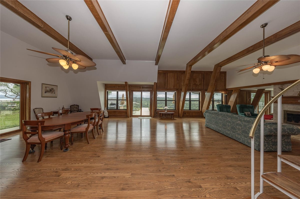 Living area at 3703 Cloudy Ridge Rd - 4 bed 3 bath home