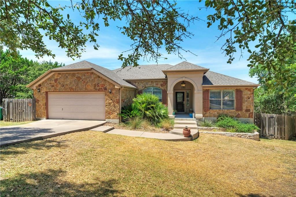 View 3708 Alamo CV 3708 Alamo CV - front exterior - Luxury home in Lago Vista, TX