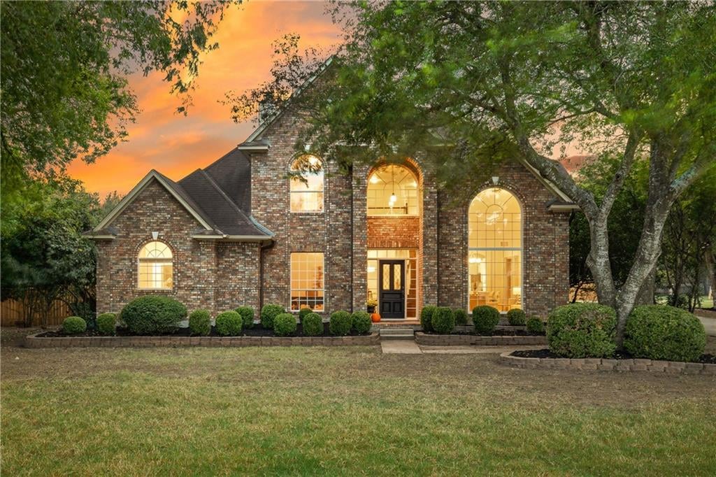 View 3709 Ebony Hollow Pass in Shady Hollow Estates Sec 2 Ame 3709 Ebony Hollow Pass - front exterior - Luxury home in Shady Hollow Estates Sec 2 Ame, Austin, TX