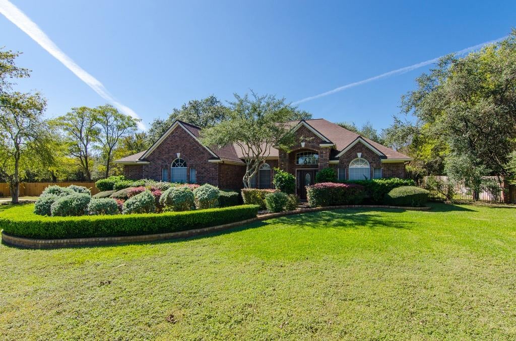 View 3713 Ebony Hollow Pass in Shady Hollow Estates Sec 2 Ame 3713 Ebony Hollow Pass - front exterior - Luxury home in Shady Hollow Estates Sec 2 Ame, Austin, TX