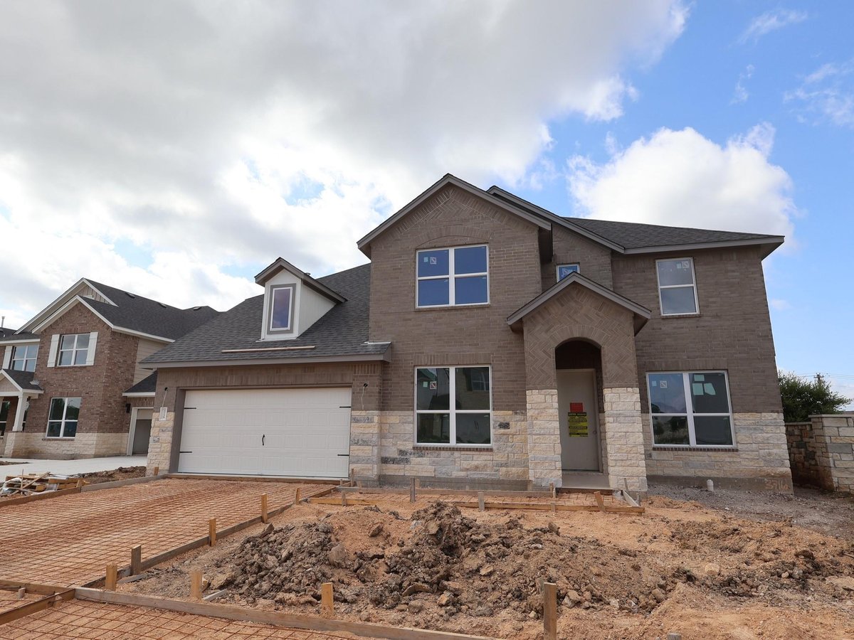 View 3716 Plentywood LN in Barksdale 3716 Plentywood LN - front exterior - Luxury home in Barksdale, Leander, TX