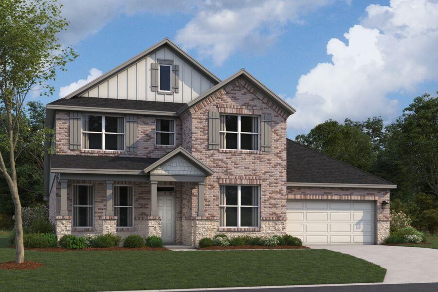 View 3720 Plentywood LN in Barksdale 3720 Plentywood LN - front exterior - Luxury home in Barksdale, Leander, TX