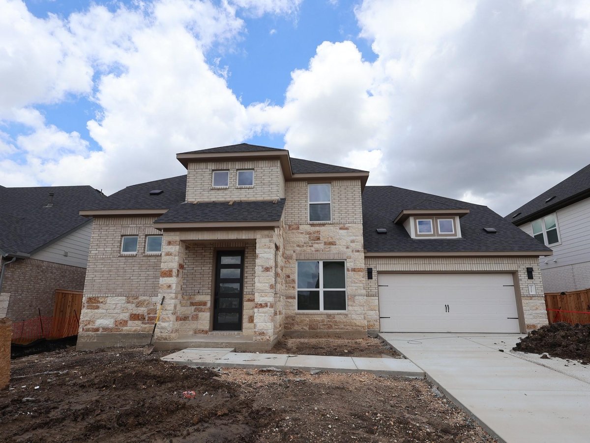 View 3721 Helena WAY in Barksdale 3721 Helena WAY - front exterior - Luxury home in Barksdale, Leander, TX
