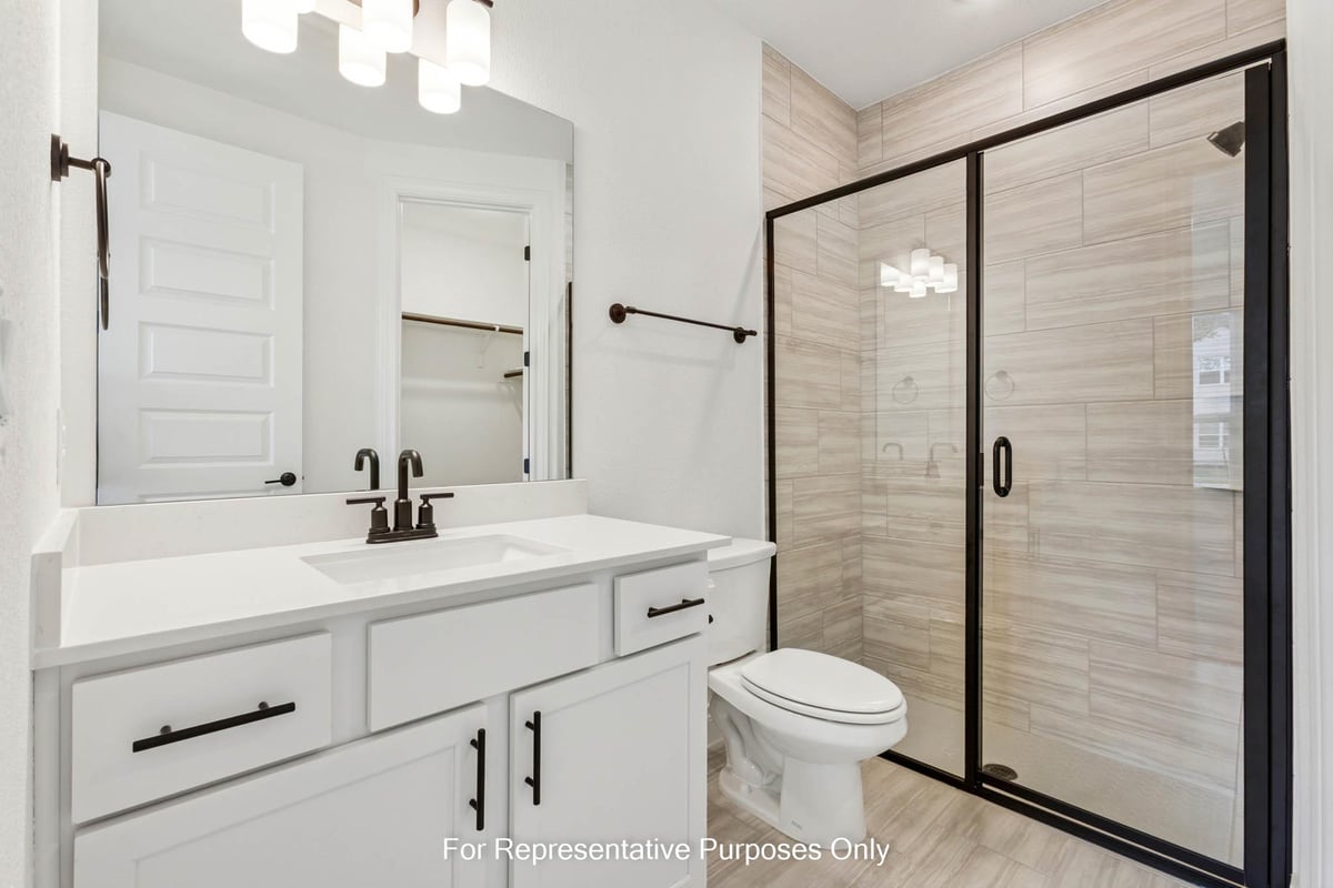 Primary bedroom at 3721 Helena Way - 5 bed 5 bath home