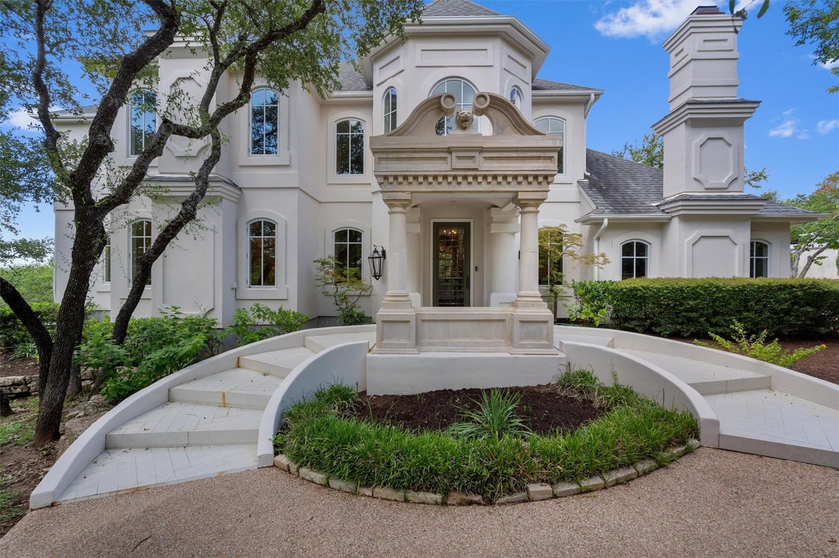 3735 Lost Creek BLVD - front exterior - Luxury home in Estates Above Lost Creek, Austin, TX