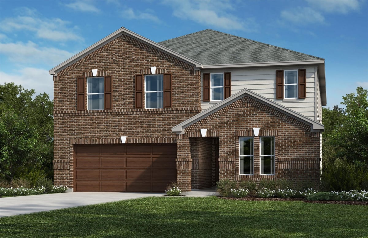 View 3744 Cerino LN in Salerno 3744 Cerino LN - front exterior - Luxury home in Salerno, Round Rock, TX