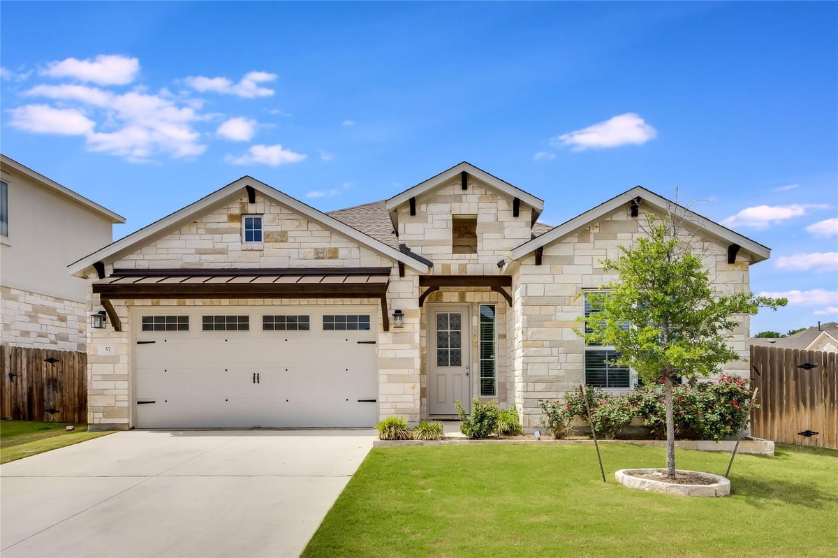 View 3750 E Palm Valley Blvd Unit #57 in Diamond Oaks 3750 E Palm Valley Blvd Unit #57 - front exterior - Luxury home in Diamond Oaks, Round Rock, TX
