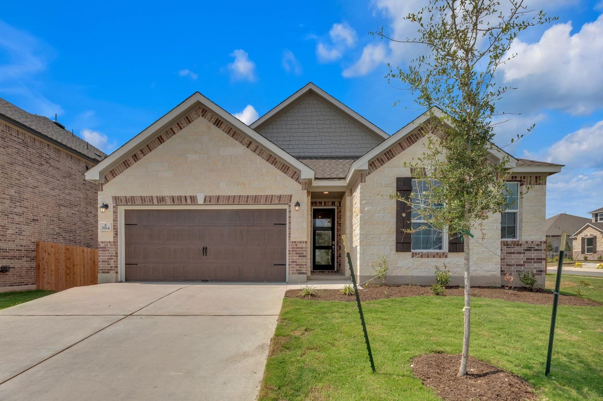 View 3764 Liberi Ln in Salerno 3764 Liberi Ln - front exterior - Luxury home in Salerno, Round Rock, TX